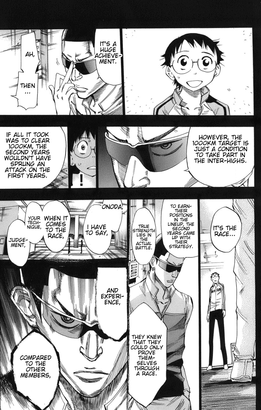 Yowamushi Pedal Chapter 63 page 10 - Chapter 63: A New Start