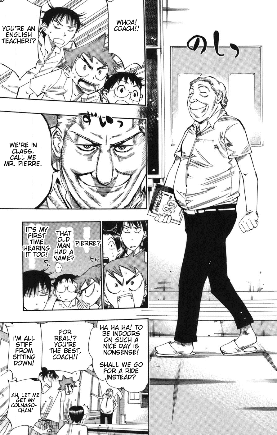 Yowamushi Pedal Chapter 63 page 14 - Chapter 63: A New Start