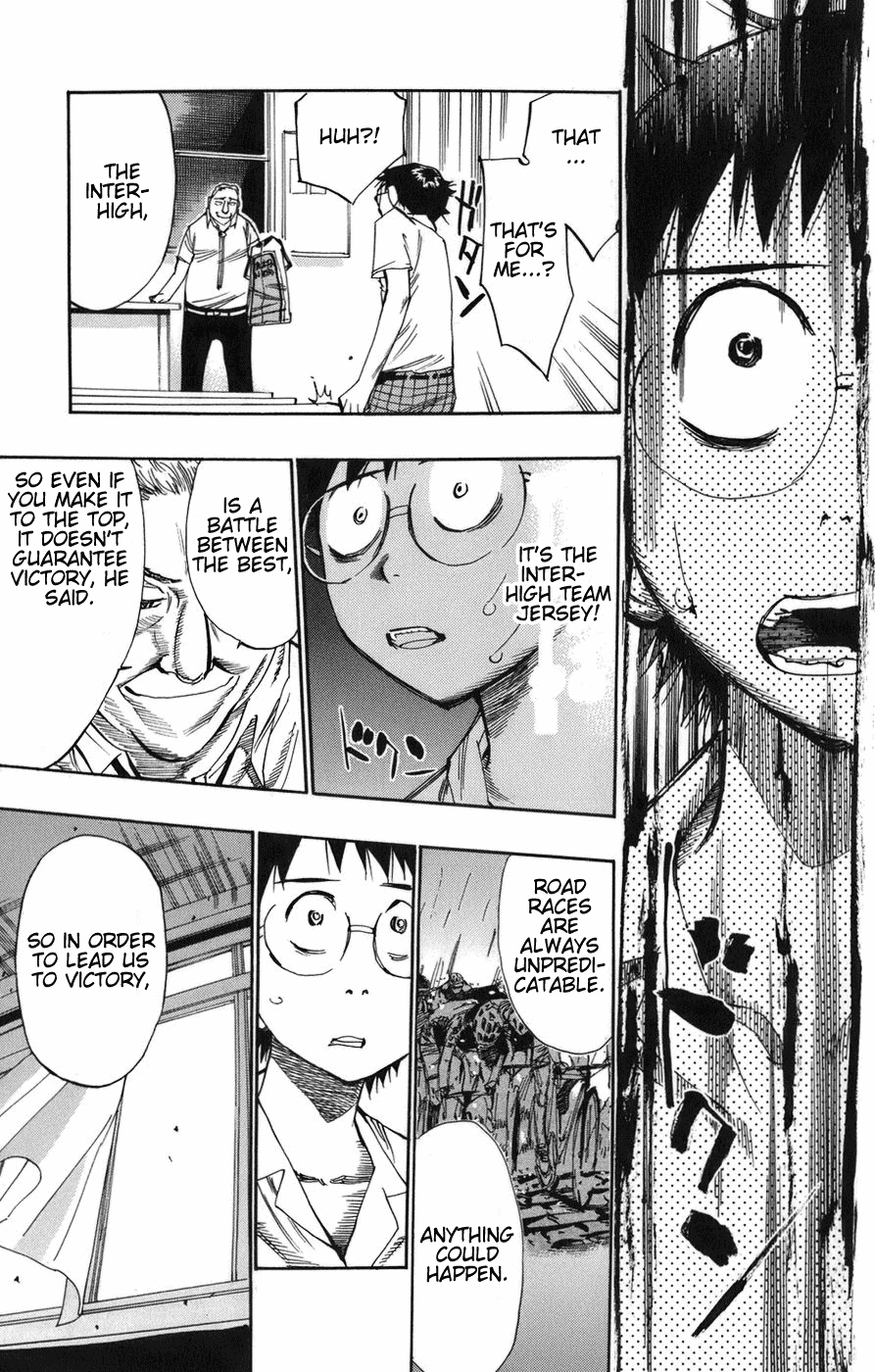 Yowamushi Pedal Chapter 63 page 18 - Chapter 63: A New Start