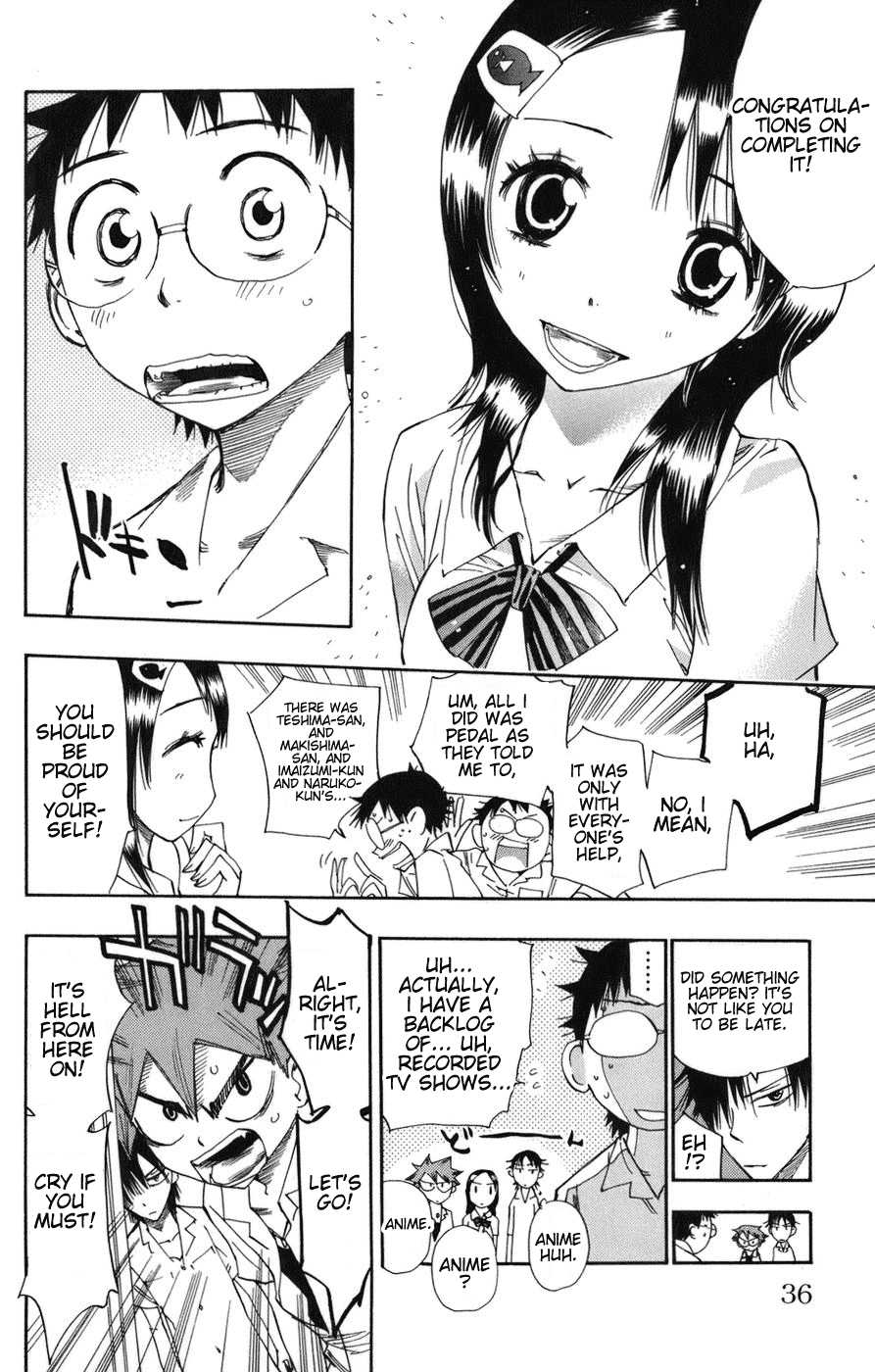Yowamushi Pedal Chapter 63 page 7 - Chapter 63: A New Start