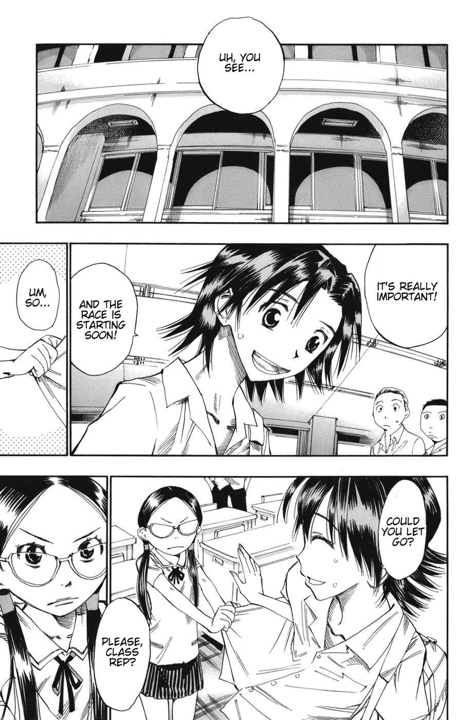 Yowamushi Pedal Chapter 65 page 11 - Chapter 65: Manami Sangaku
