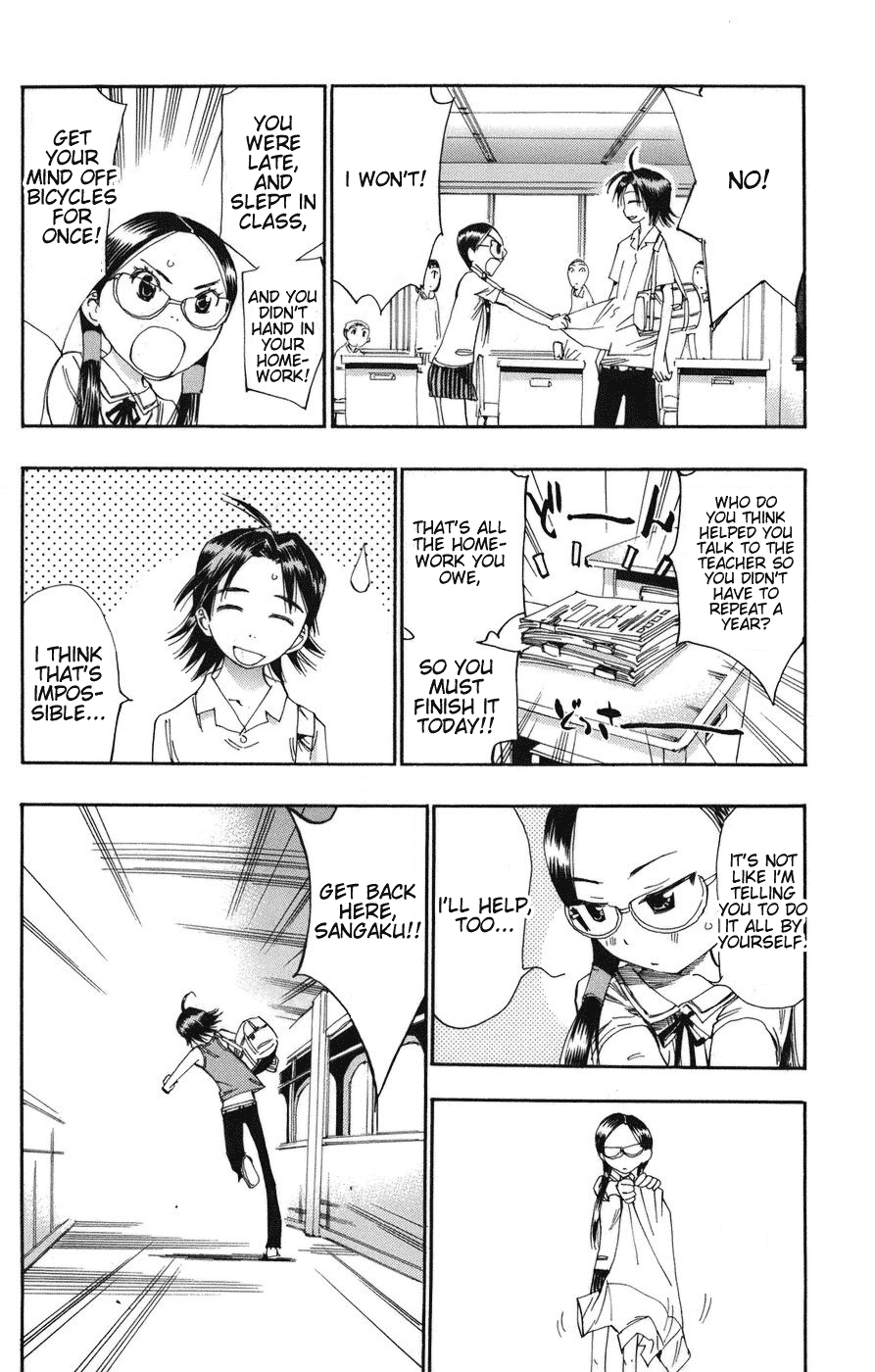 Yowamushi Pedal Chapter 65 page 12 - Chapter 65: Manami Sangaku