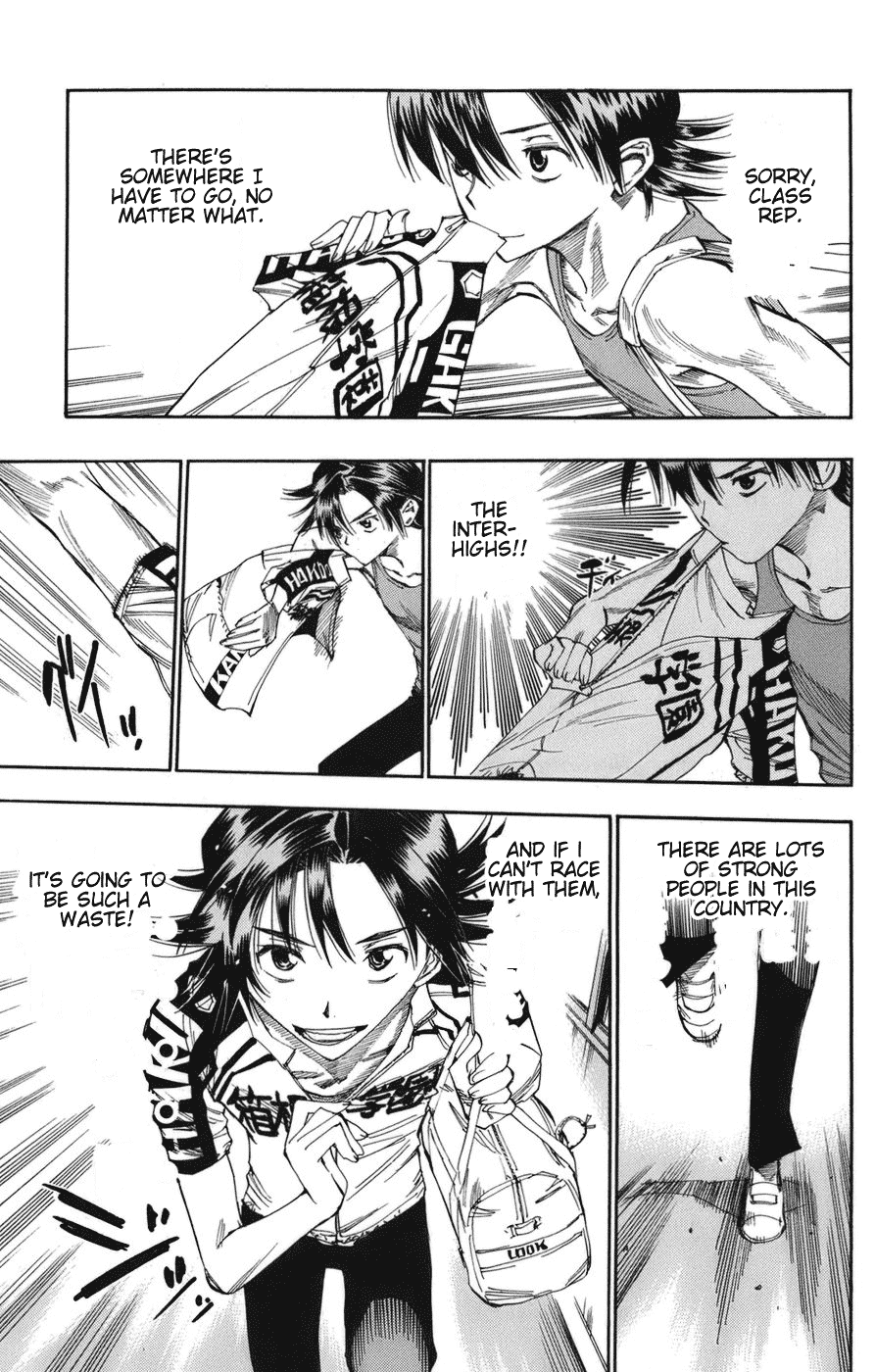 Yowamushi Pedal Chapter 65 page 13 - Chapter 65: Manami Sangaku