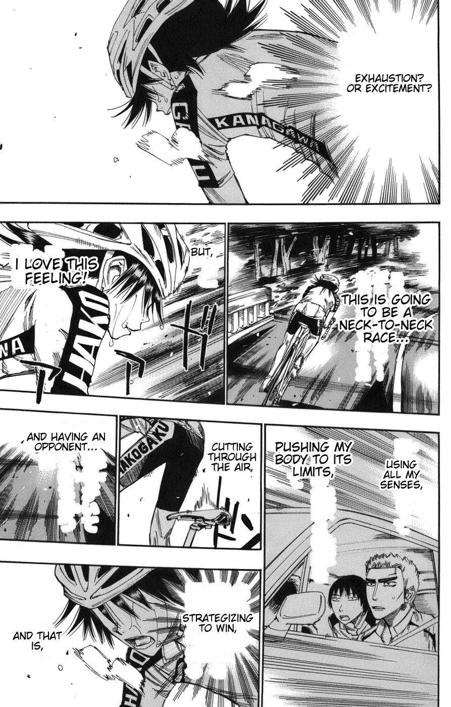 Yowamushi Pedal Chapter 65 page 22 - Chapter 65: Manami Sangaku