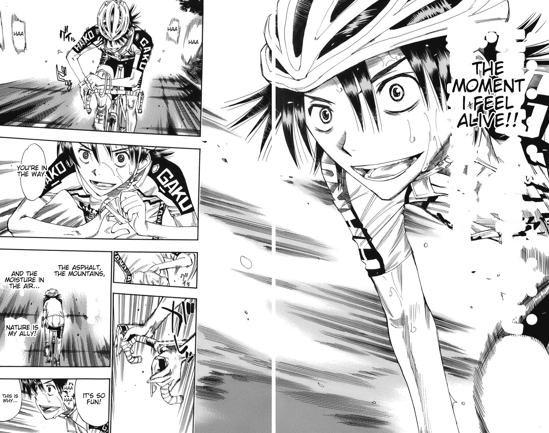 Yowamushi Pedal Chapter 65 page 23 - Chapter 65: Manami Sangaku