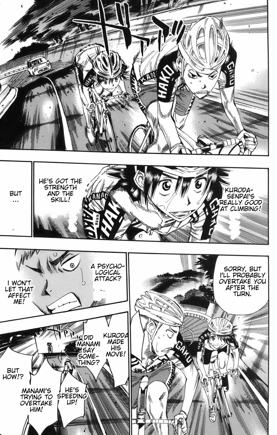 Yowamushi Pedal Chapter 65 page 27 - Chapter 65: Manami Sangaku
