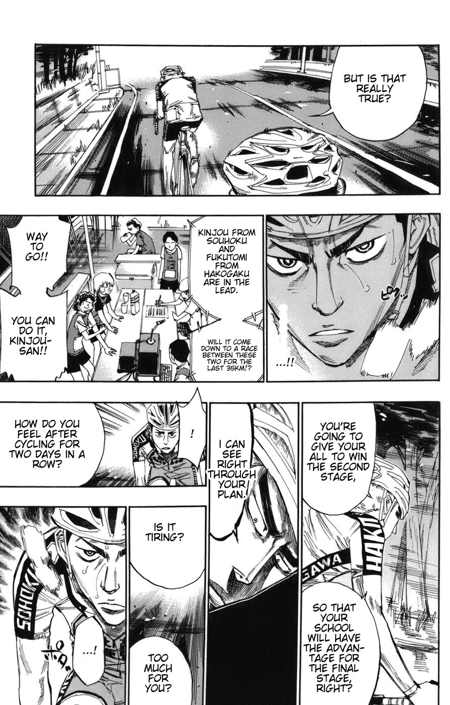 Yowamushi Pedal Chapter 67 page 10 - Chapter 67: Snake of the Stone Path