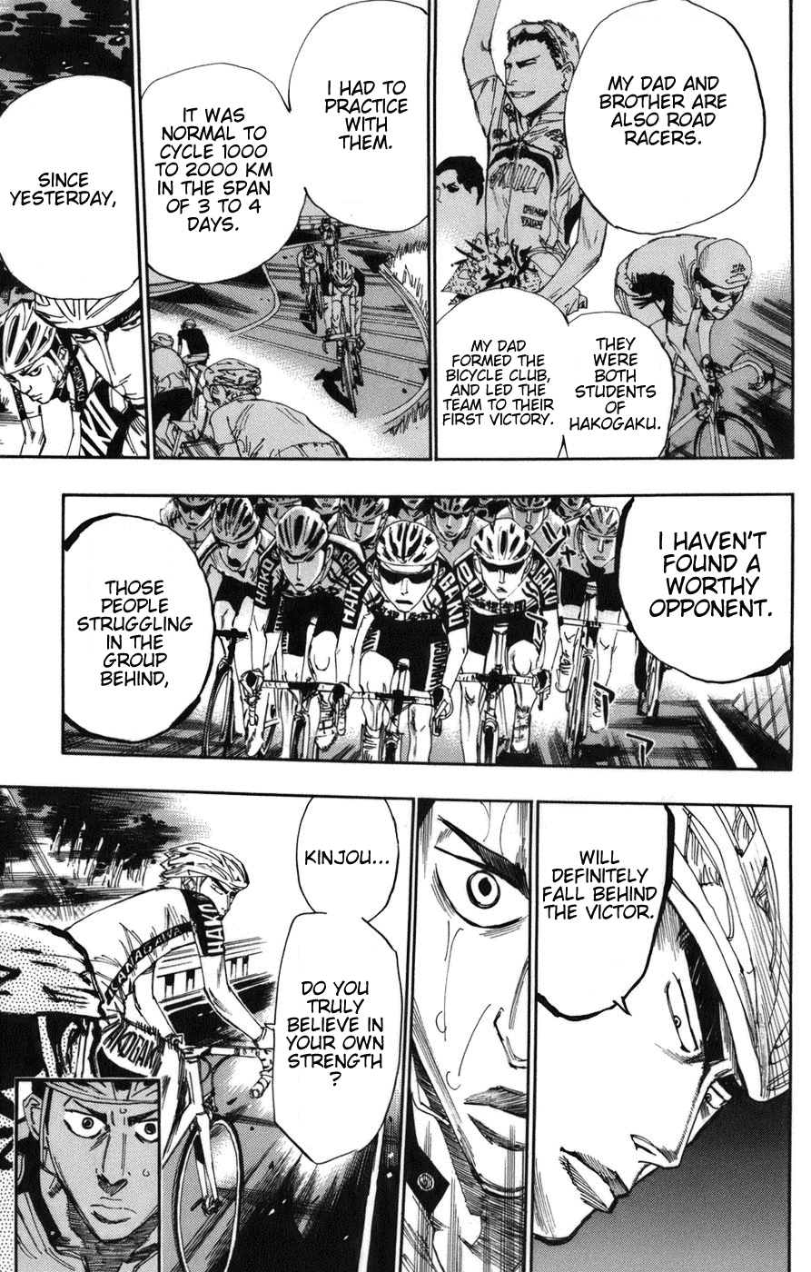 Yowamushi Pedal Chapter 67 page 12 - Chapter 67: Snake of the Stone Path