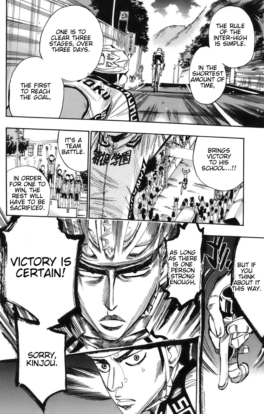 Yowamushi Pedal Chapter 67 page 13 - Chapter 67: Snake of the Stone Path
