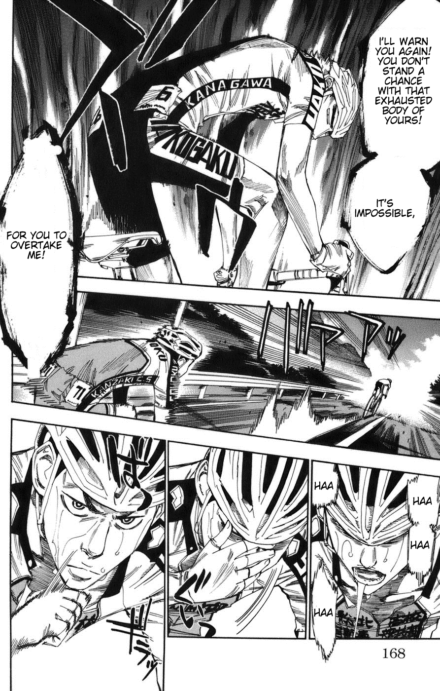 Yowamushi Pedal Chapter 68 page 10 - Chapter 68: Unwavering Will