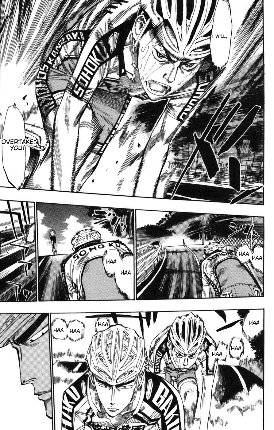 Yowamushi Pedal Chapter 68 page 11 - Chapter 68: Unwavering Will