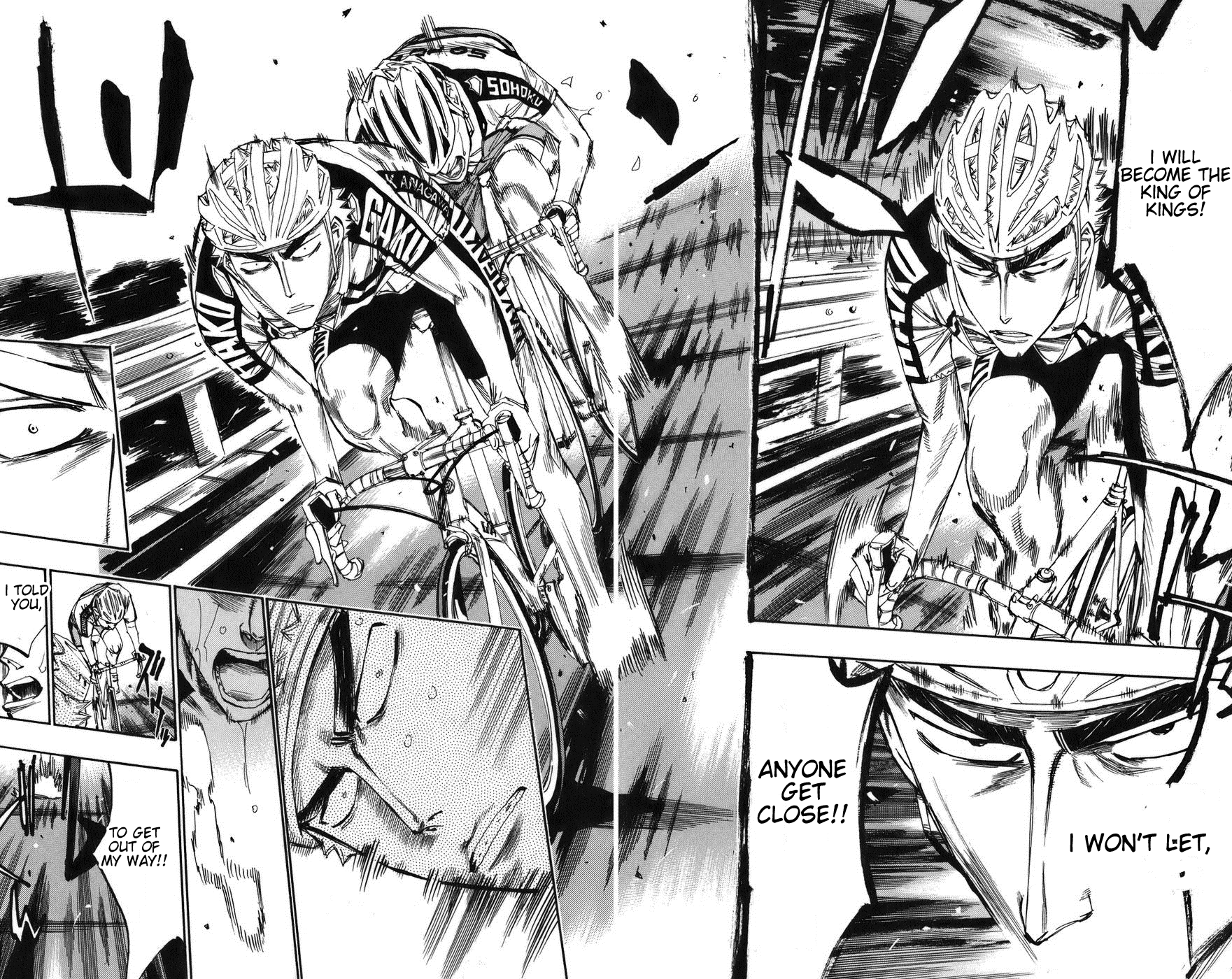 Yowamushi Pedal Chapter 68 page 16 - Chapter 68: Unwavering Will