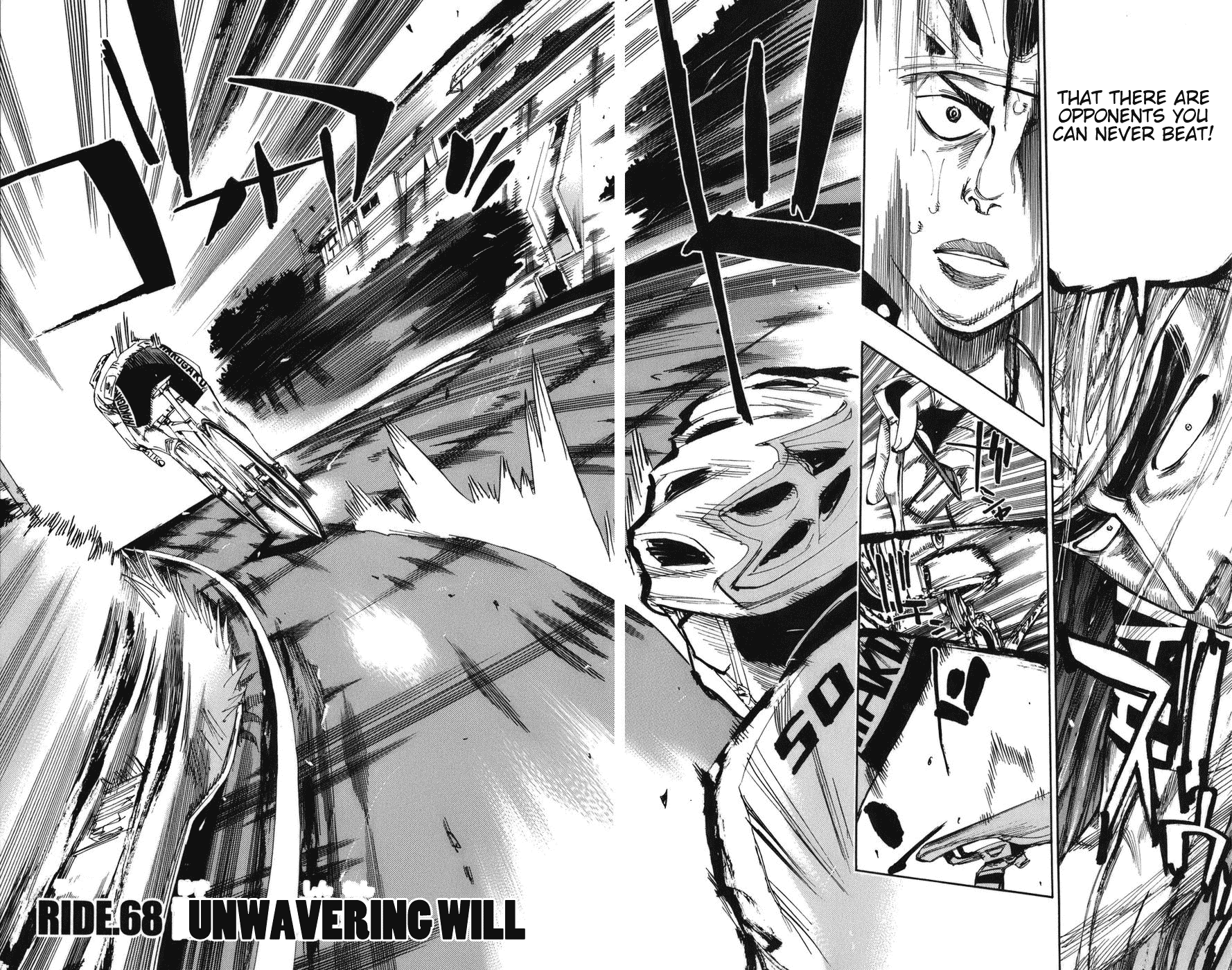 Yowamushi Pedal Chapter 68 page 4 - Chapter 68: Unwavering Will