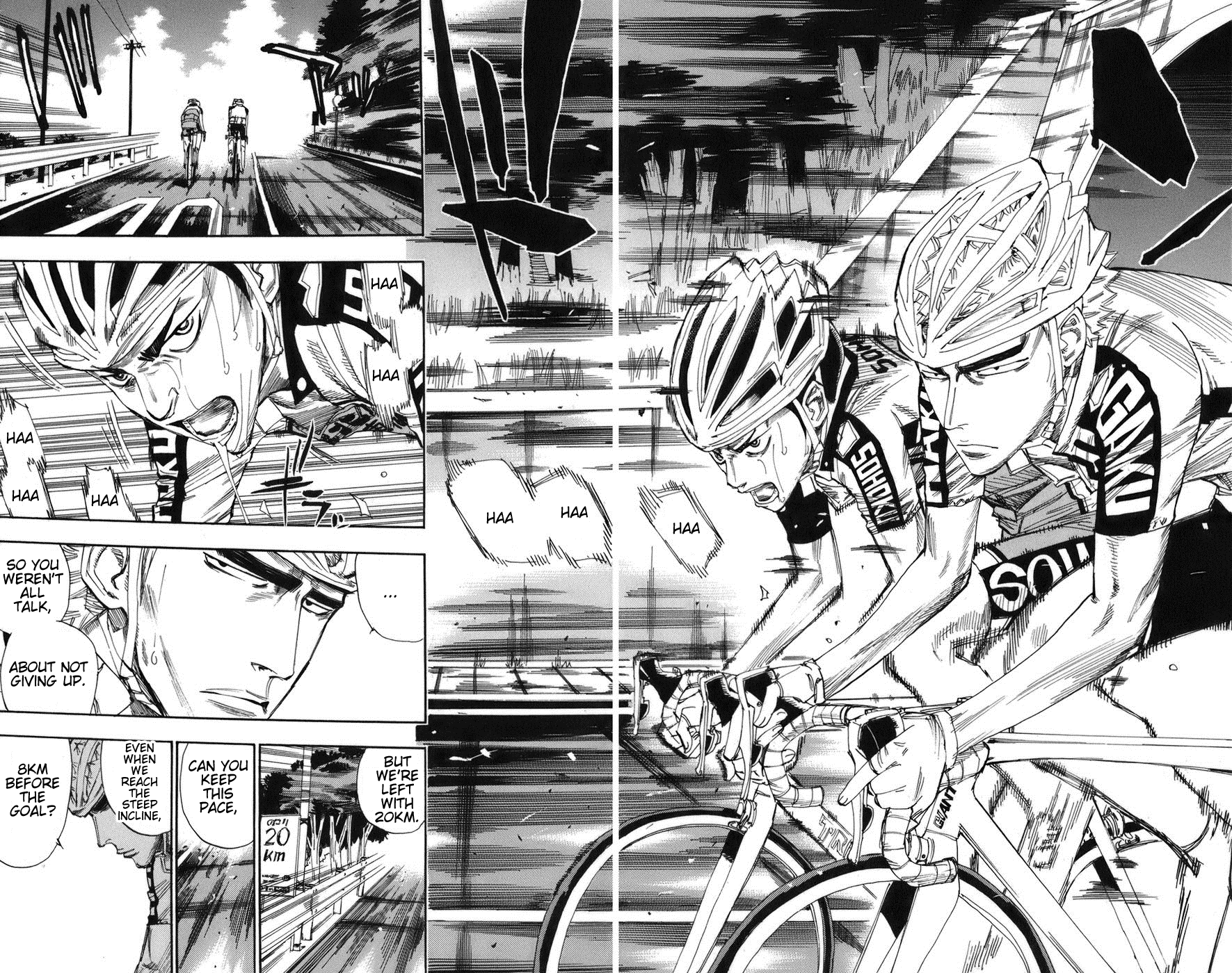 Yowamushi Pedal Chapter 68 page 9 - Chapter 68: Unwavering Will