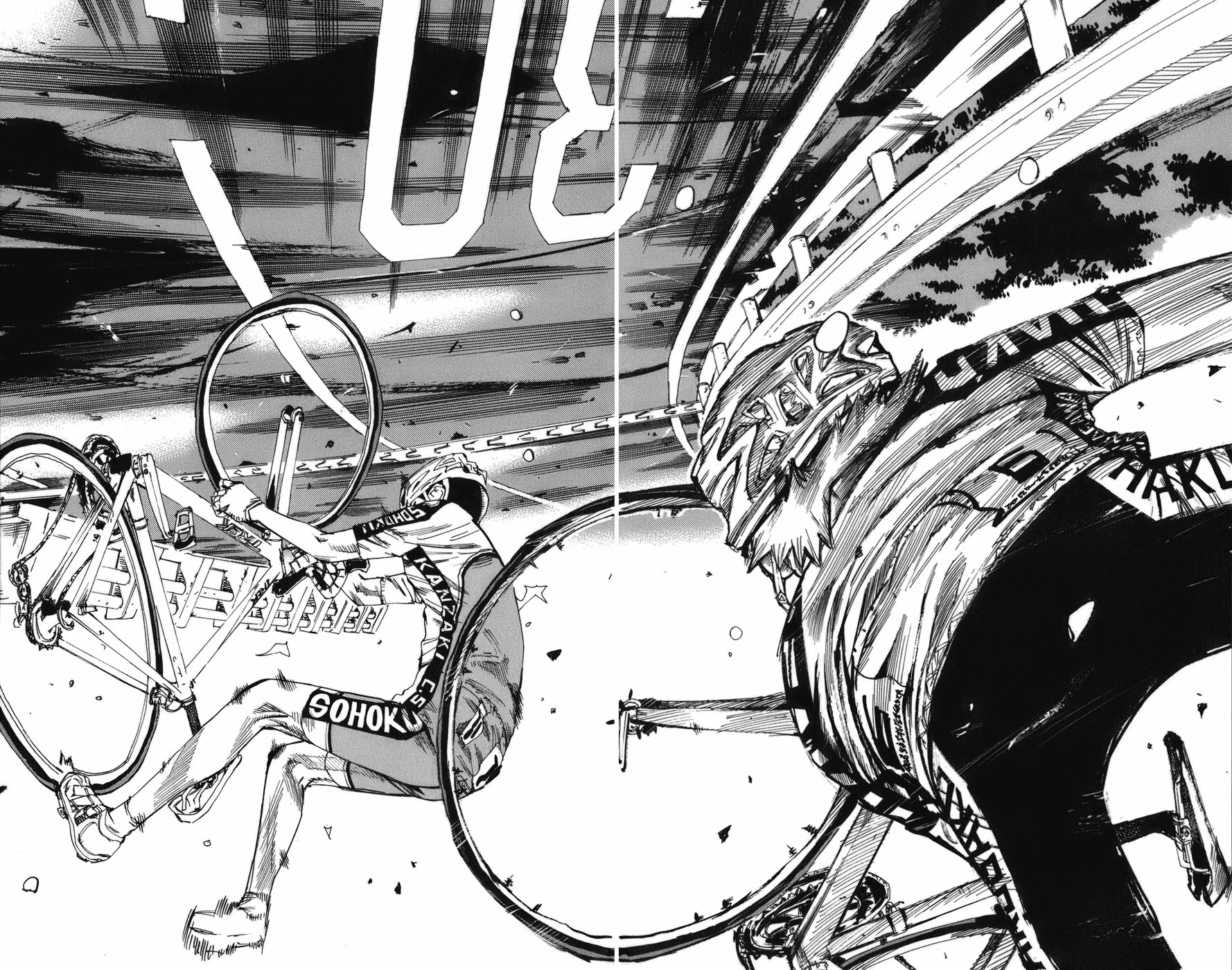 Yowamushi Pedal Chapter 69 page 14 - Chapter 69: Fall