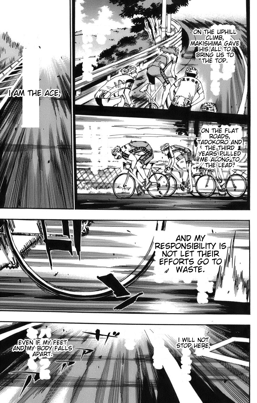 Yowamushi Pedal Chapter 69 page 3 - Chapter 69: Fall