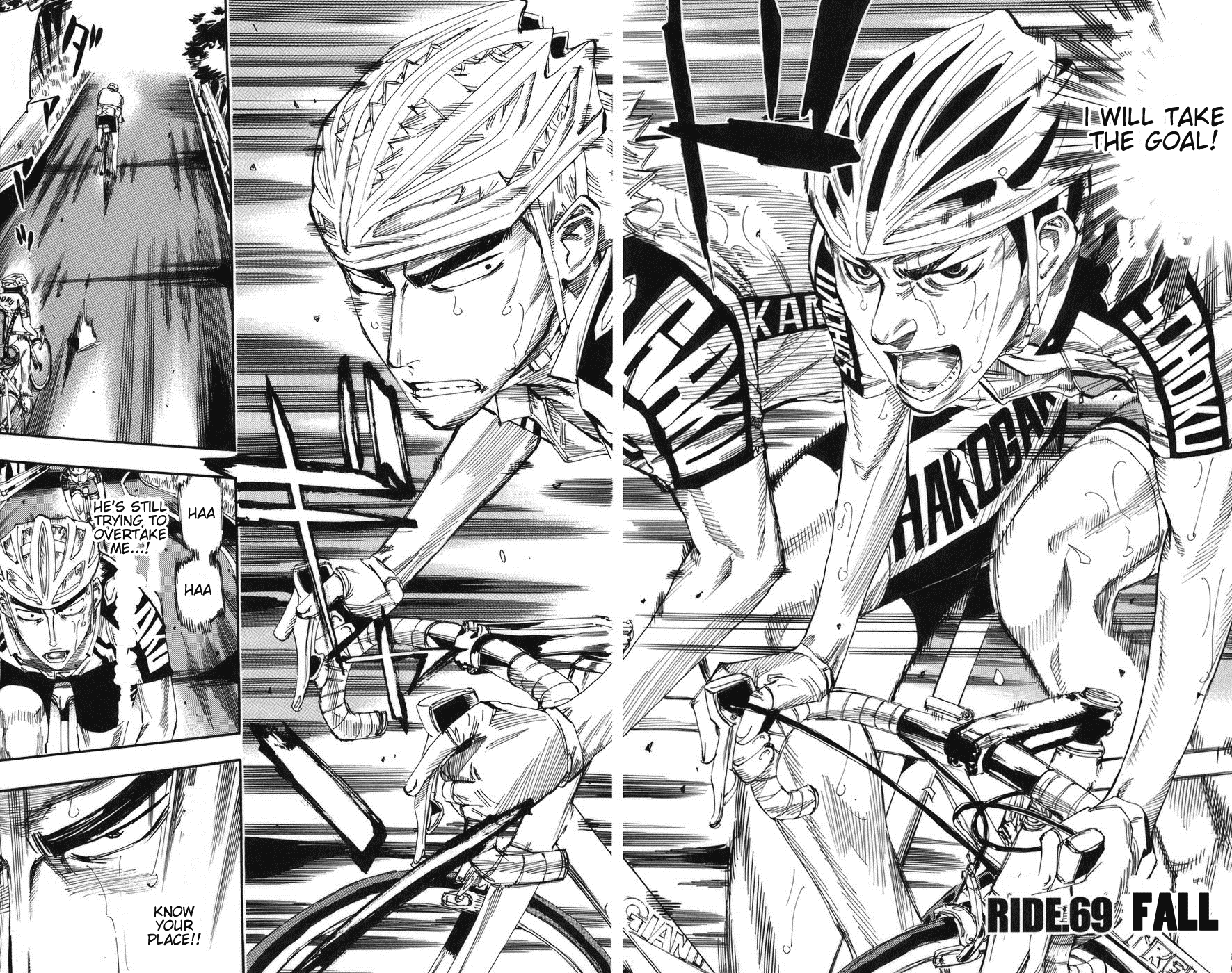 Yowamushi Pedal Chapter 69 page 4 - Chapter 69: Fall