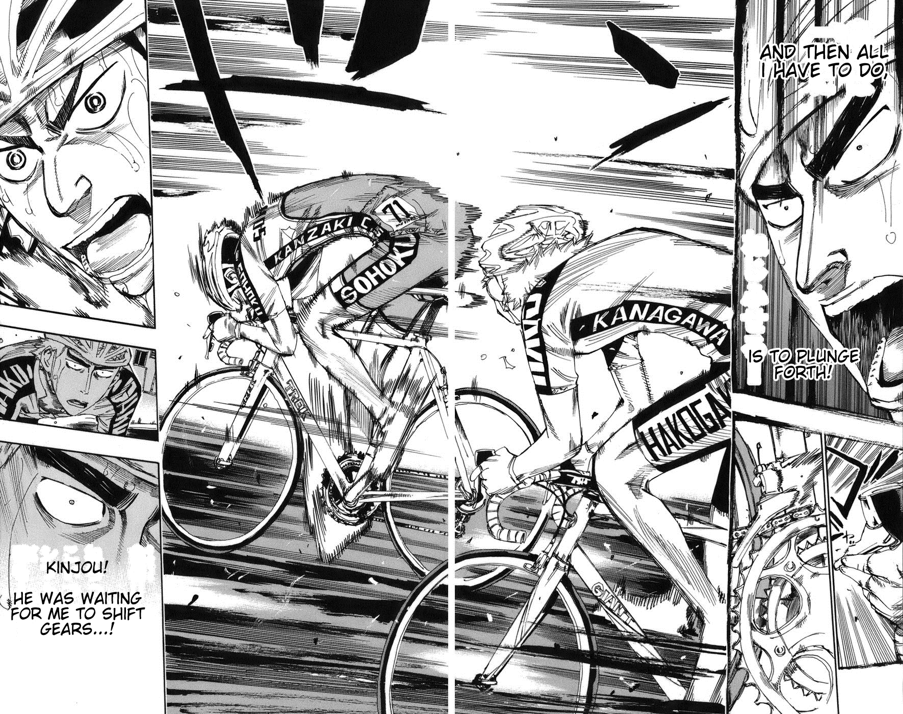 Yowamushi Pedal Chapter 69 page 9 - Chapter 69: Fall