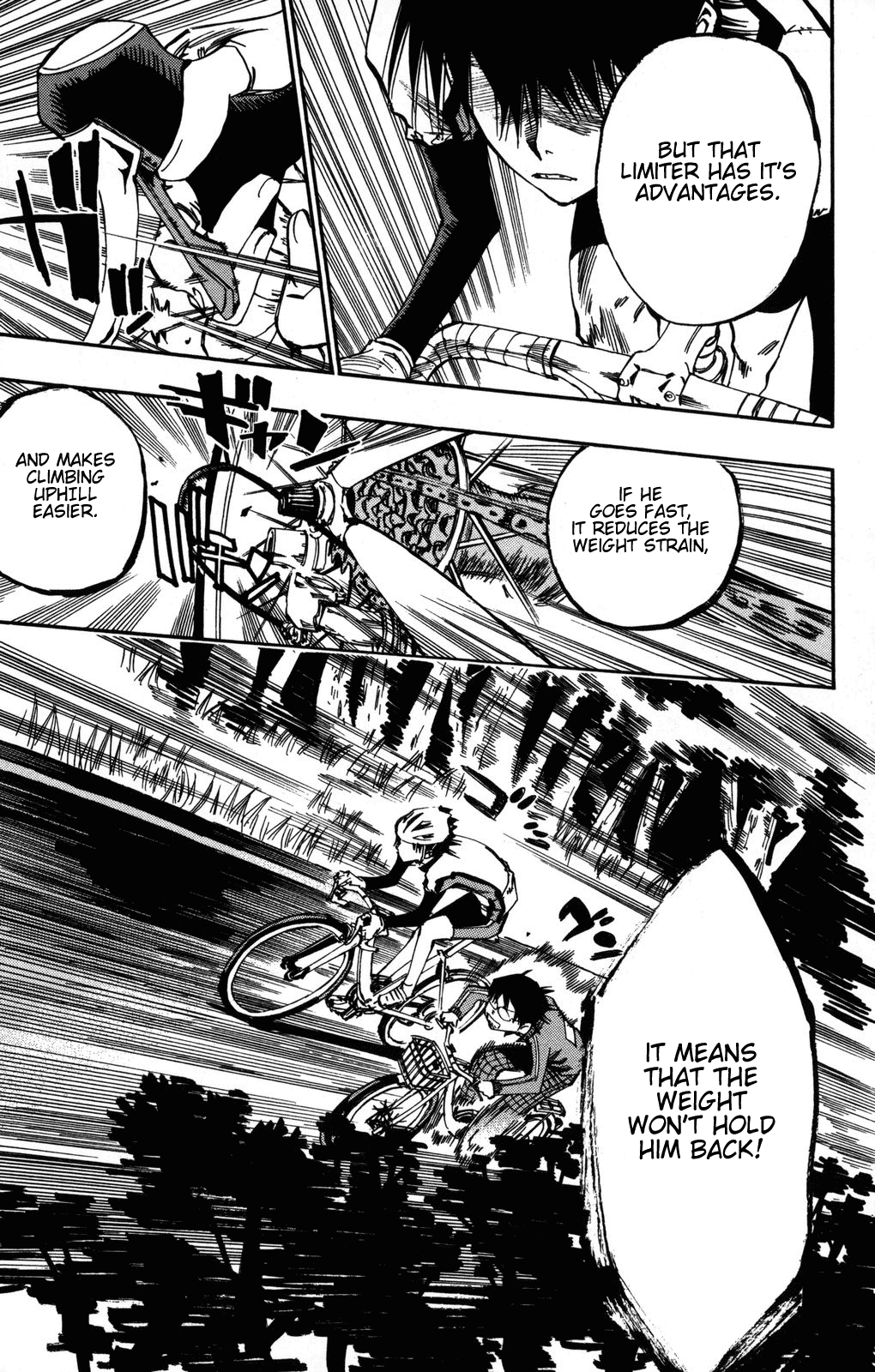 Yowamushi Pedal Chapter 7 page 14 - Chapter 7: You Went to Akiba on that Bike...?