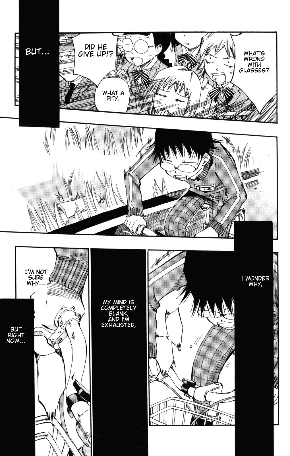 Yowamushi Pedal Chapter 7 page 22 - Chapter 7: You Went to Akiba on that Bike...?