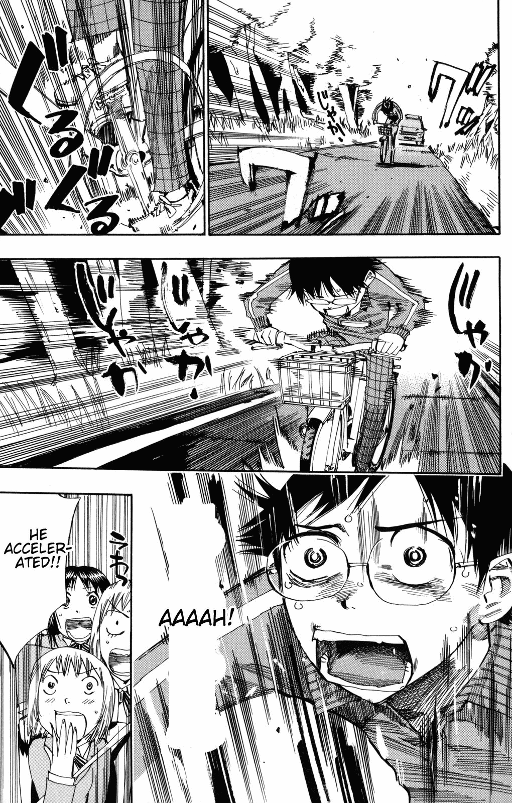 Yowamushi Pedal Chapter 7 page 24 - Chapter 7: You Went to Akiba on that Bike...?