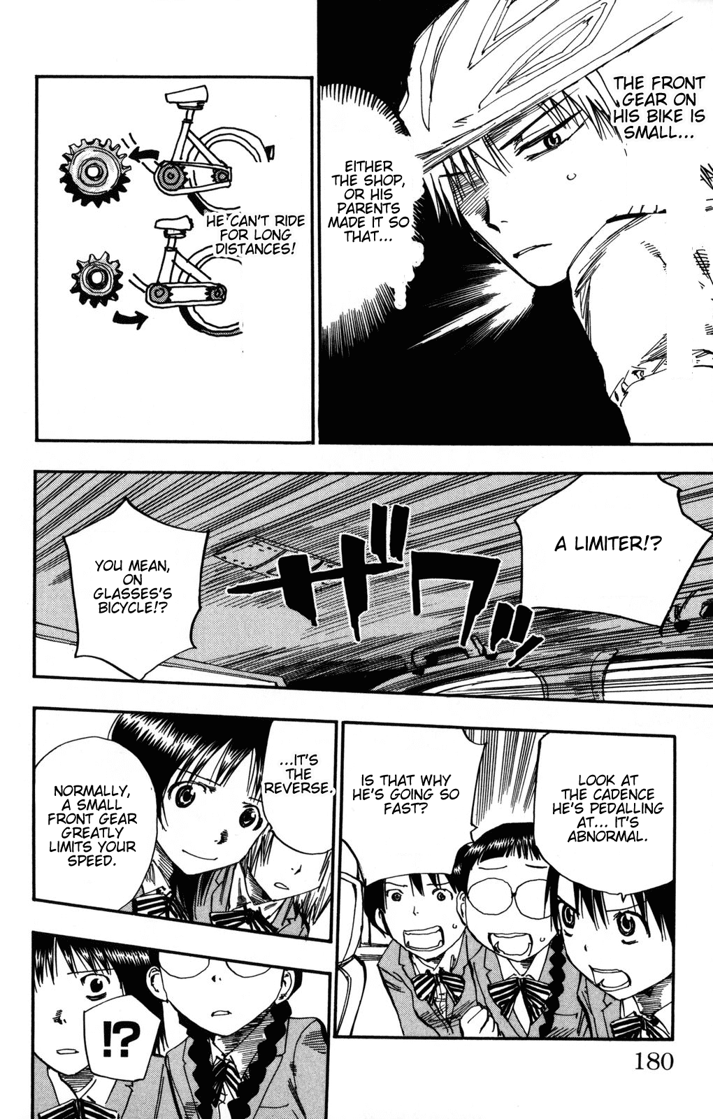 Yowamushi Pedal Chapter 7 page 8 - Chapter 7: You Went to Akiba on that Bike...?