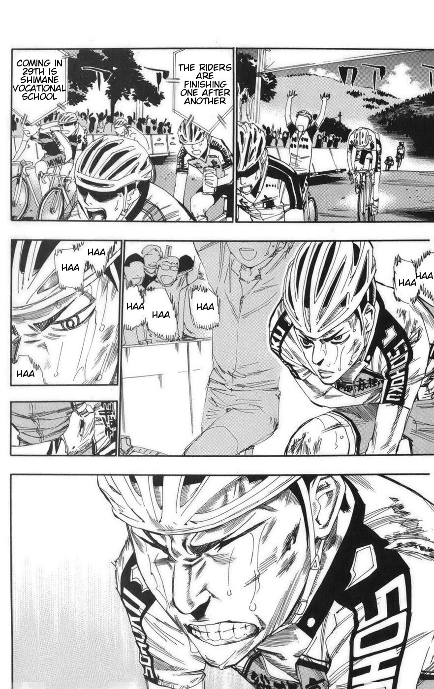 Yowamushi Pedal Chapter 70 page 10 - Chapter 70: Overwhelming Defeat