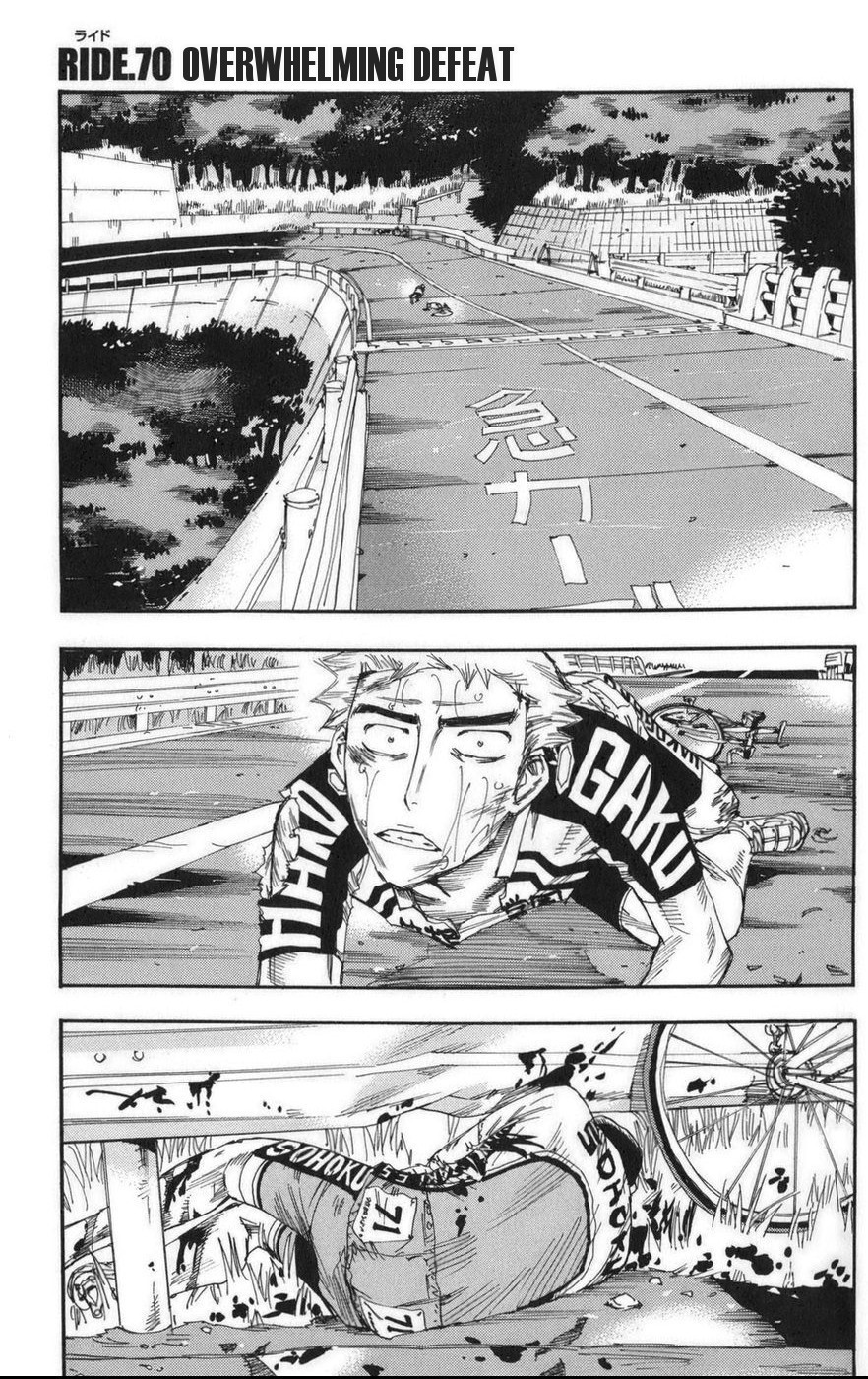 Yowamushi Pedal Chapter 70 page 6 - Chapter 70: Overwhelming Defeat