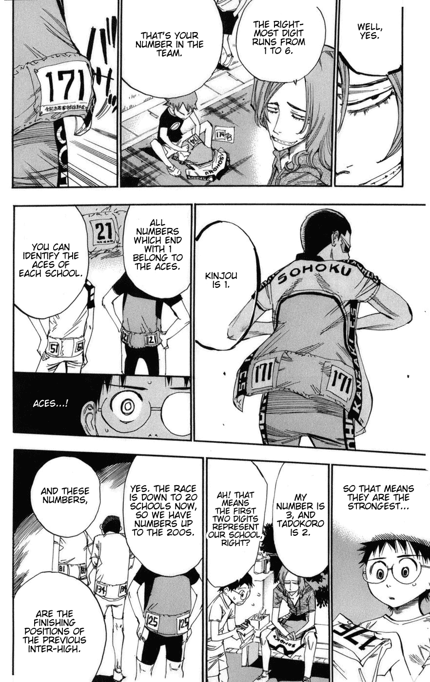 Yowamushi Pedal Chapter 71 page 14 - Chapter 71: Inter-Highs