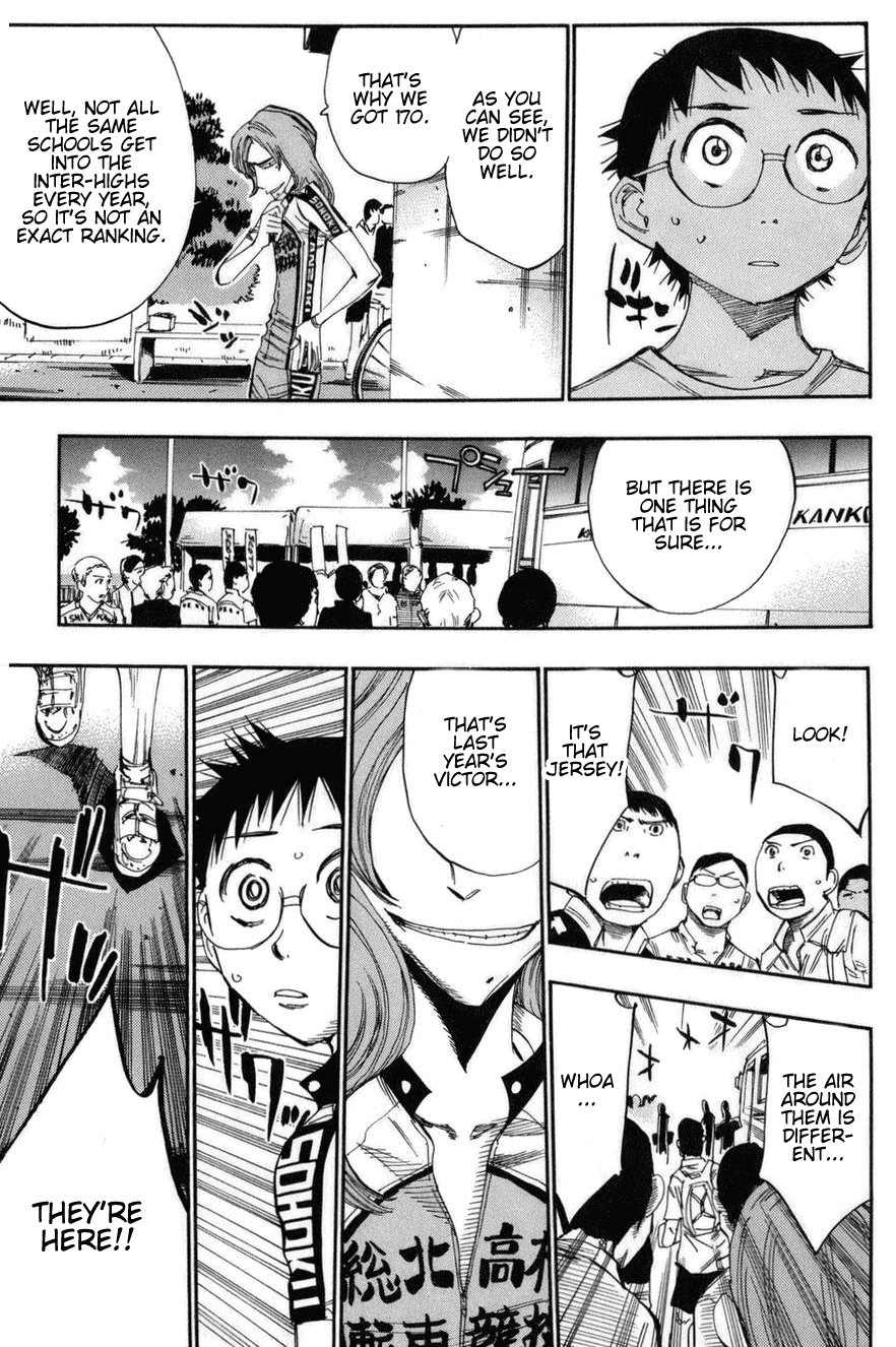 Yowamushi Pedal Chapter 71 page 15 - Chapter 71: Inter-Highs