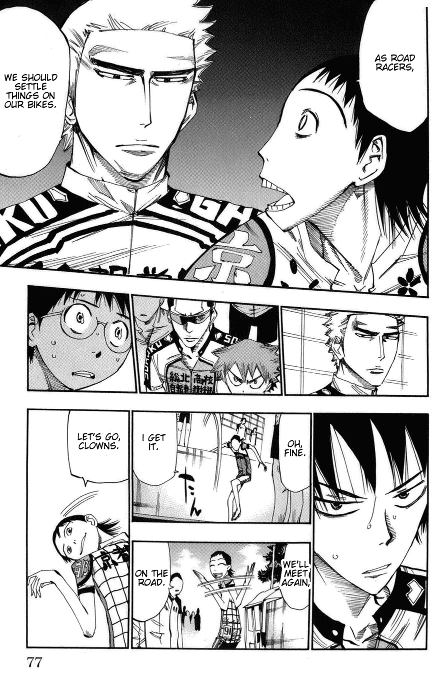 Yowamushi Pedal Chapter 73 page 10 - Chapter 73: Midousuji