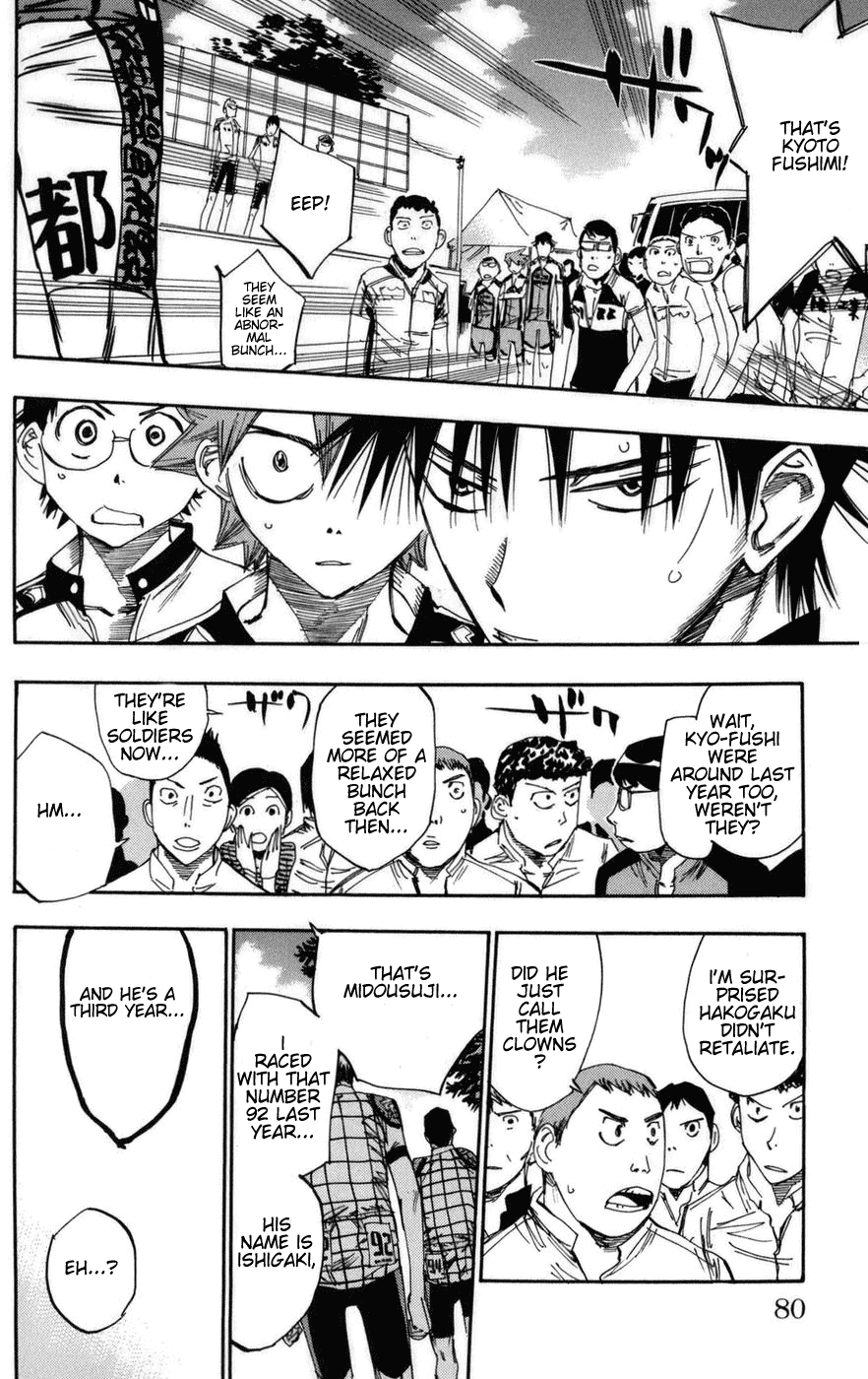 Yowamushi Pedal Chapter 73 page 12 - Chapter 73: Midousuji