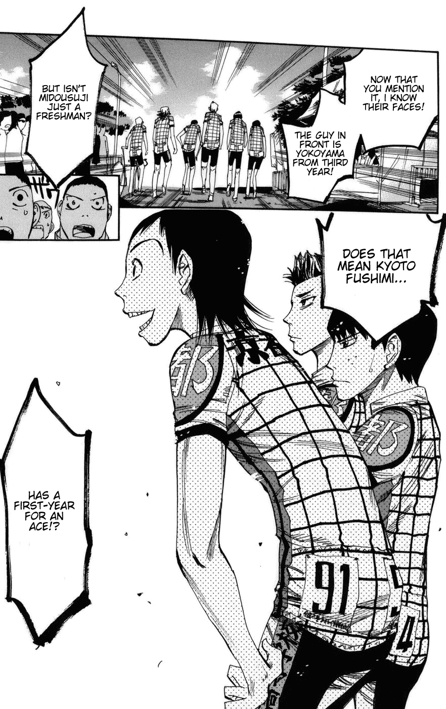 Yowamushi Pedal Chapter 73 page 13 - Chapter 73: Midousuji