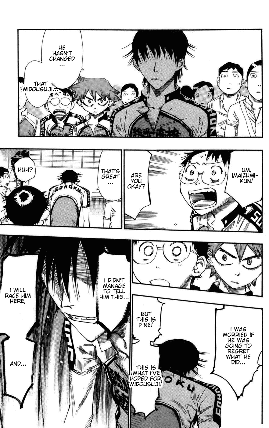 Yowamushi Pedal Chapter 73 page 17 - Chapter 73: Midousuji