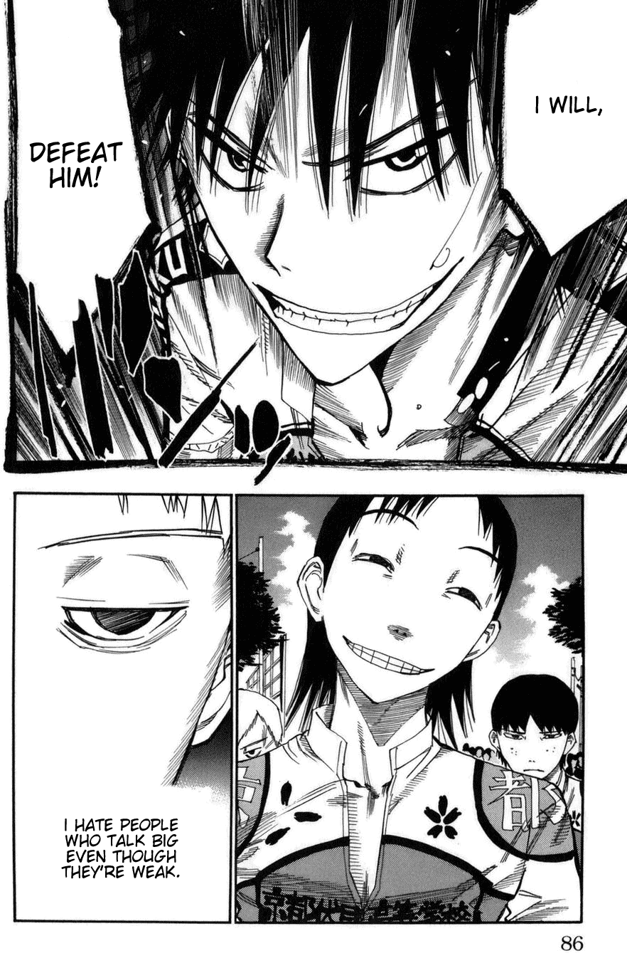 Yowamushi Pedal Chapter 73 page 18 - Chapter 73: Midousuji