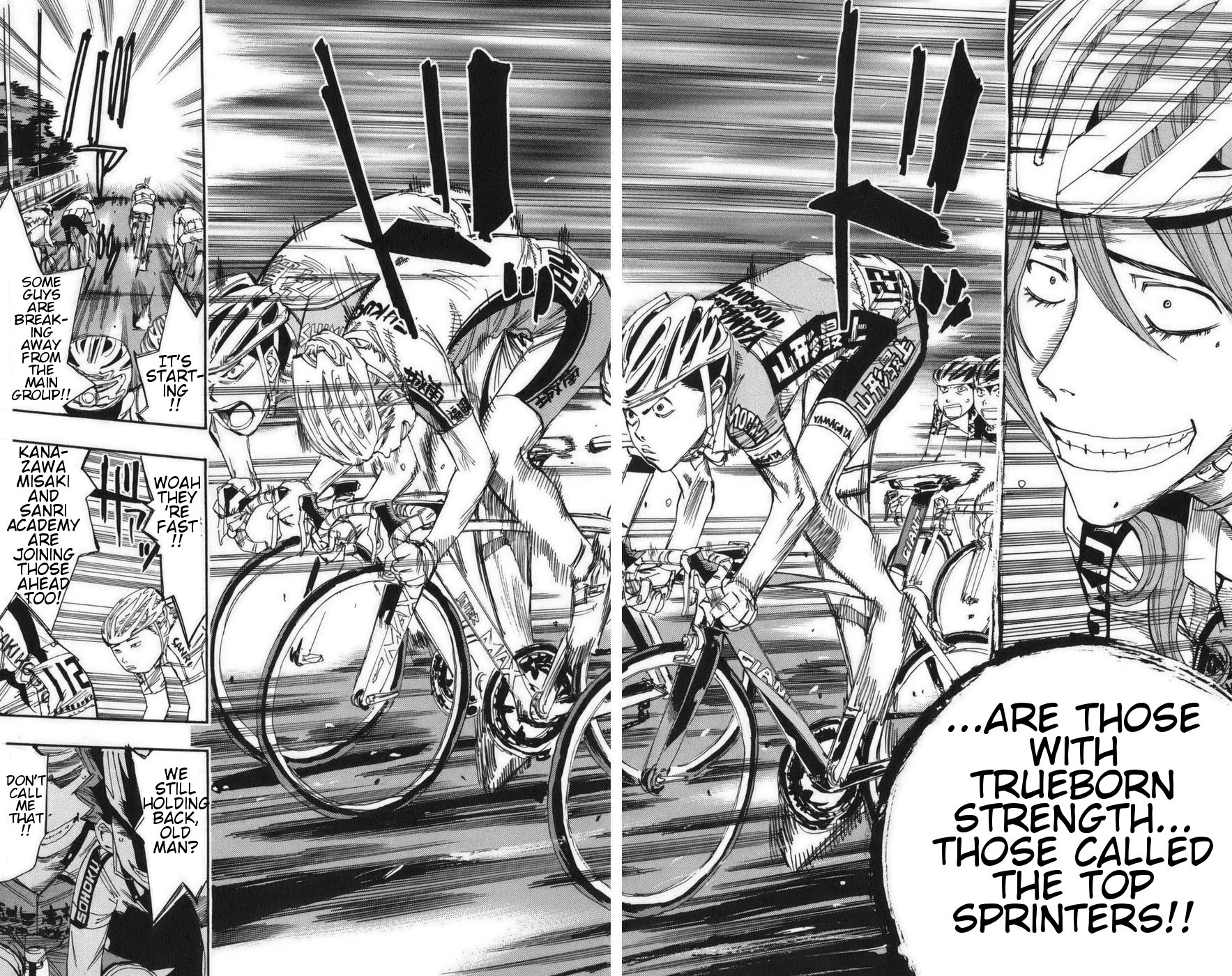 Yowamushi Pedal Chapter 76 page 13 - Chapter 76: Top Springer!!