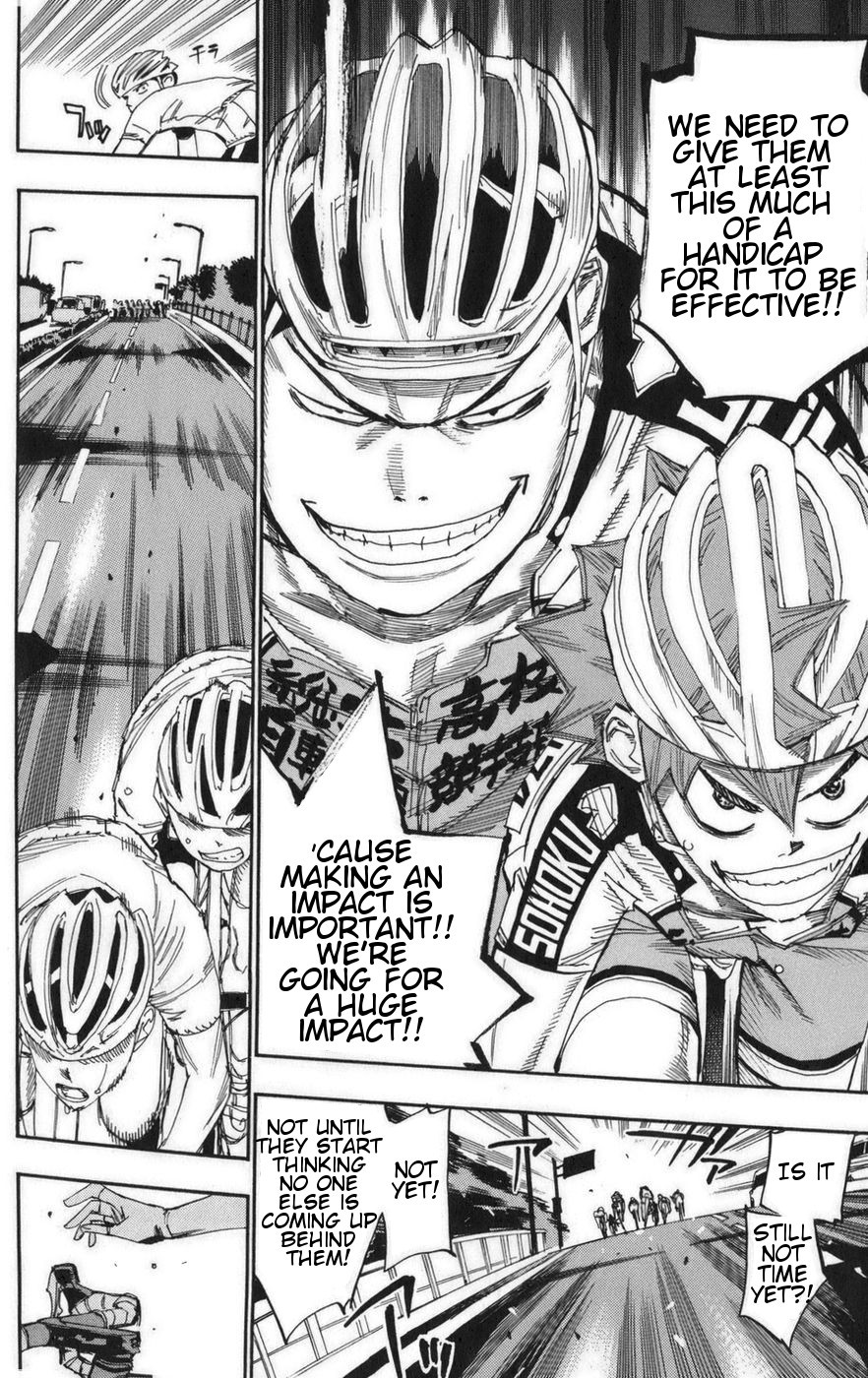 Yowamushi Pedal Chapter 76 page 14 - Chapter 76: Top Springer!!