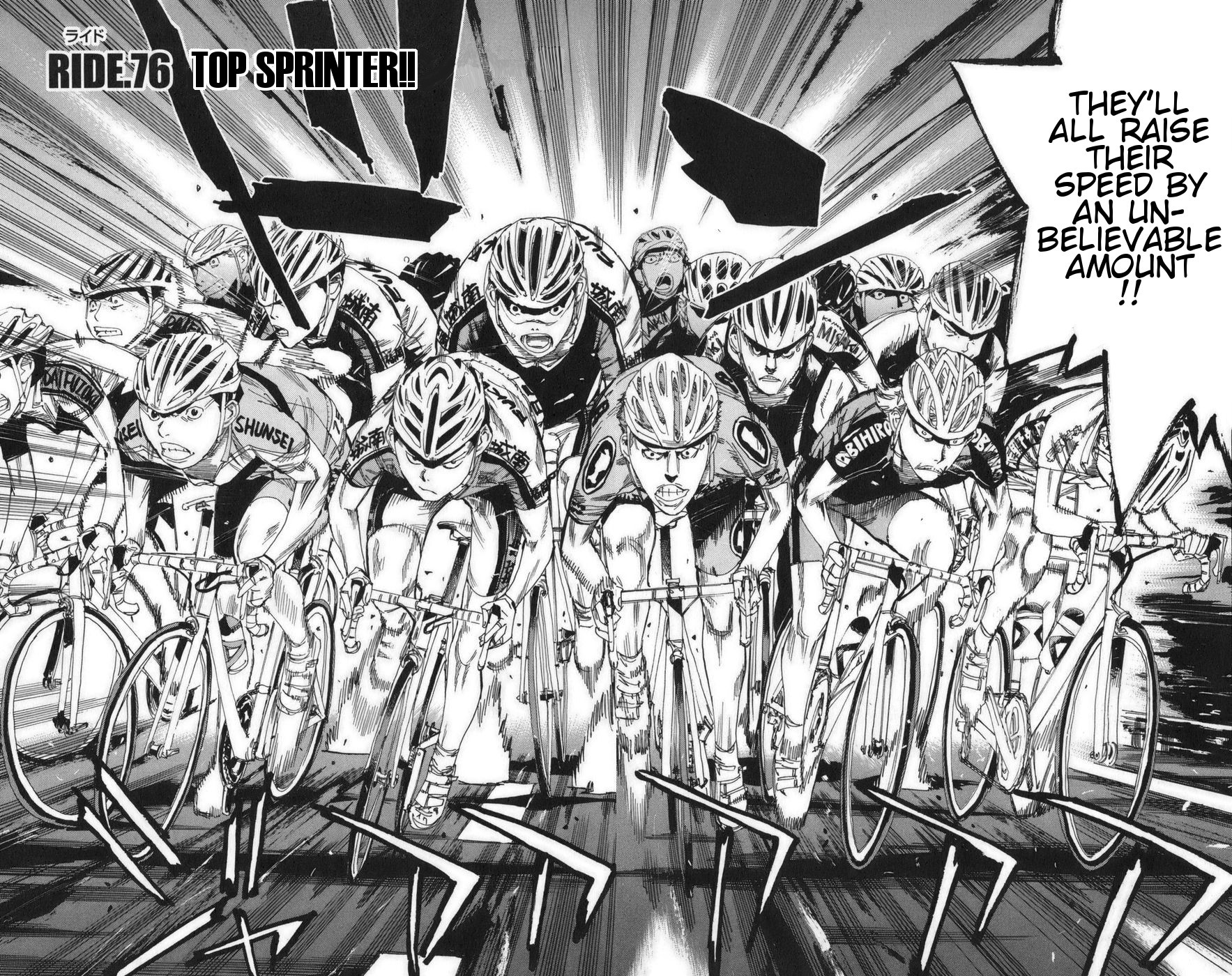 Yowamushi Pedal Chapter 76 page 6 - Chapter 76: Top Springer!!