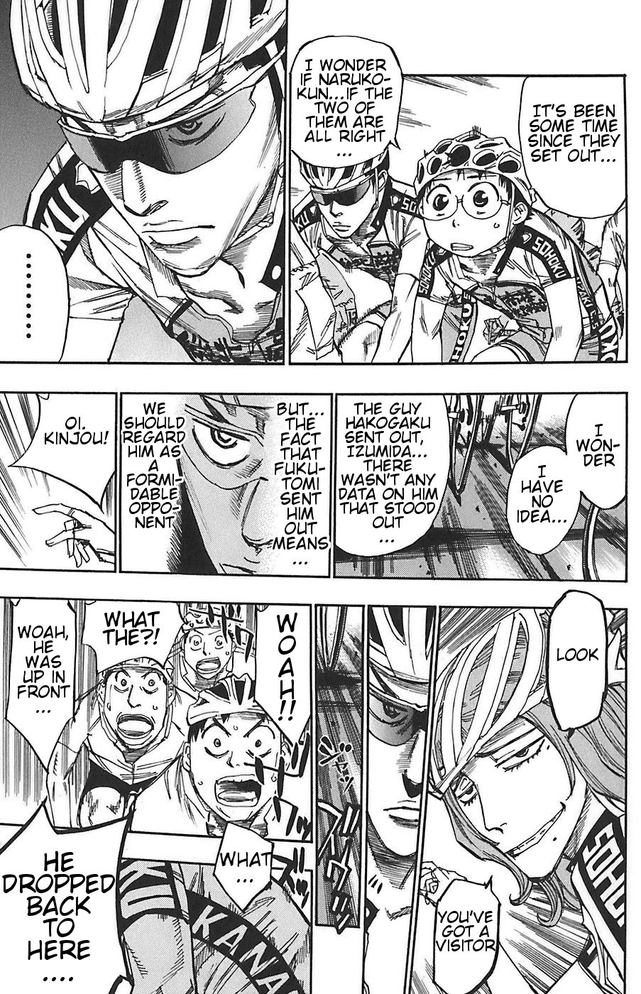 Yowamushi Pedal Chapter 79 page 11 - Chapter 79: Atonement