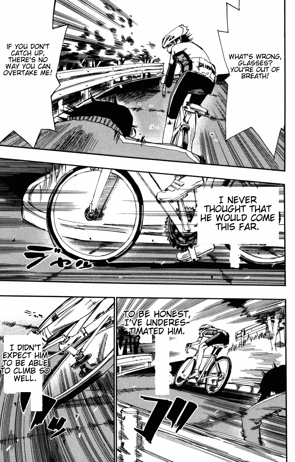 Yowamushi Pedal Chapter 8 page 14 - Chapter 8: Showdown