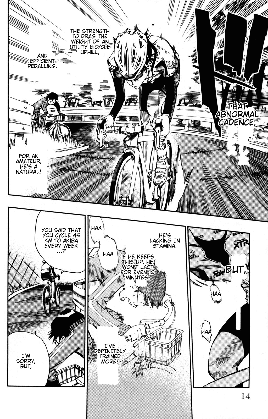 Yowamushi Pedal Chapter 8 page 15 - Chapter 8: Showdown