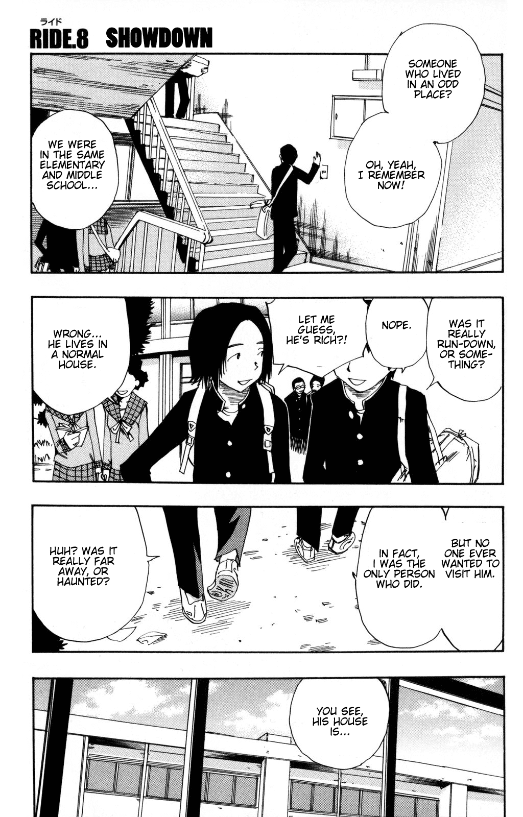 Yowamushi Pedal Chapter 8 page 7 - Chapter 8: Showdown