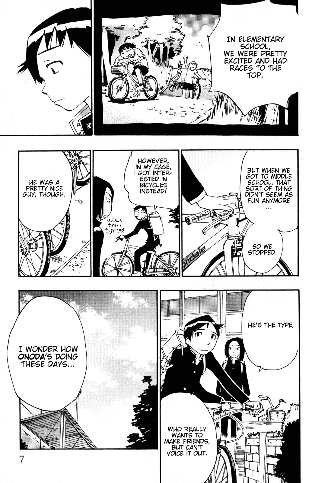 Yowamushi Pedal Chapter 8 page 9 - Chapter 8: Showdown