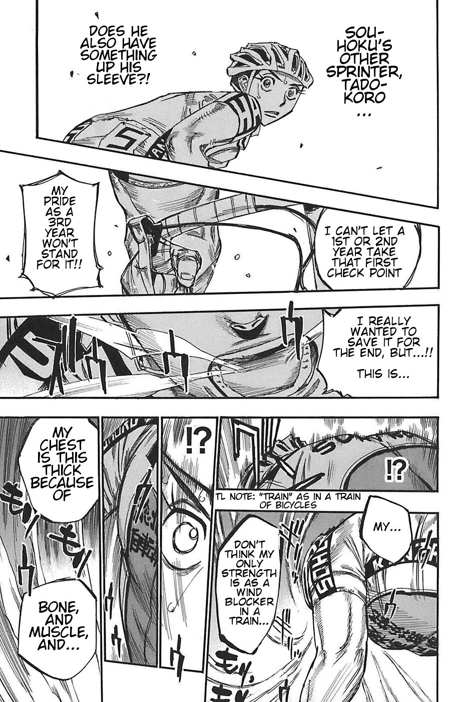 Yowamushi Pedal Chapter 81 page 8 - Chapter 81: Trembling Izumida