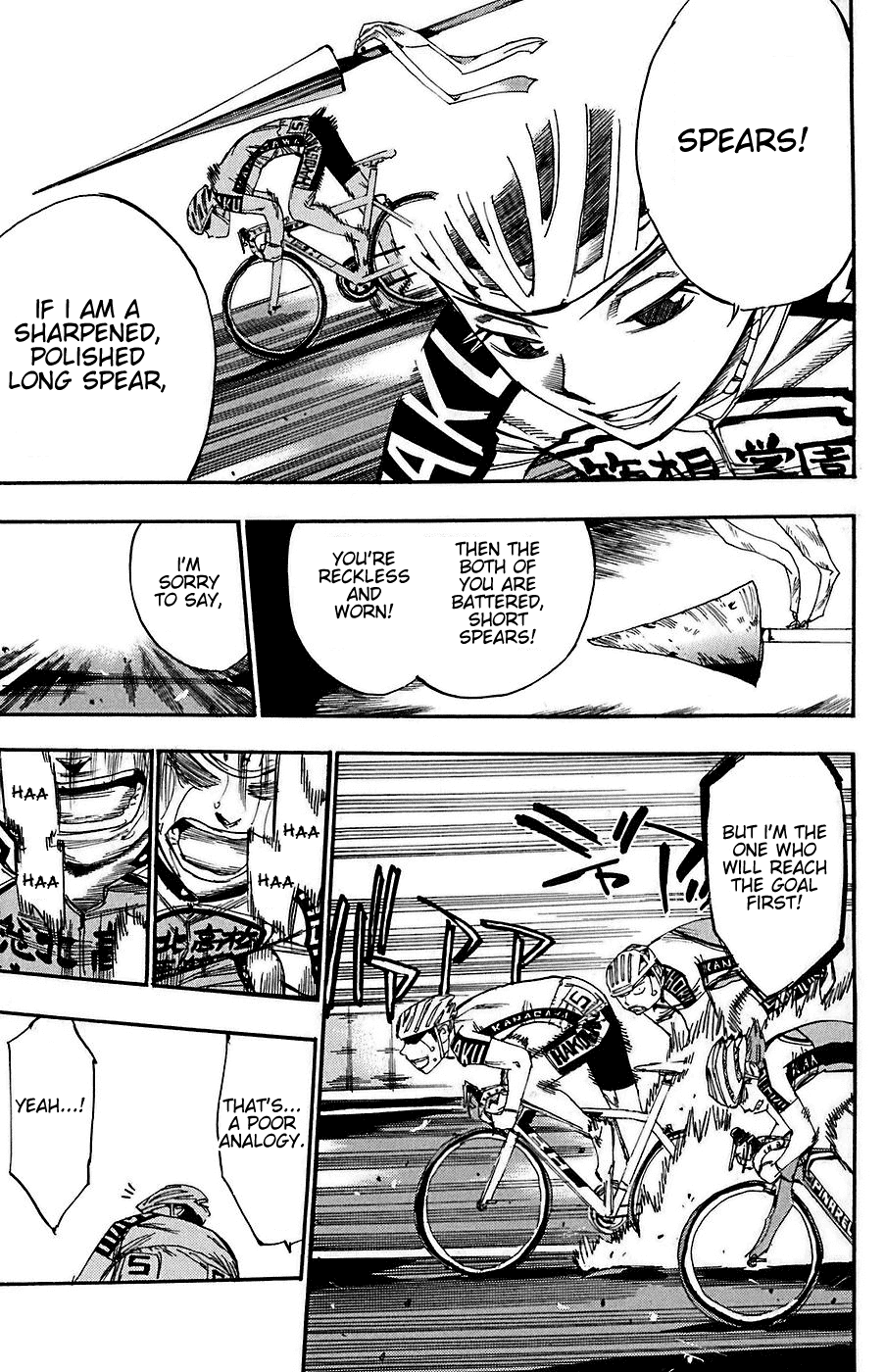 Yowamushi Pedal Chapter 82 page 15 - Chapter 82: Awakening