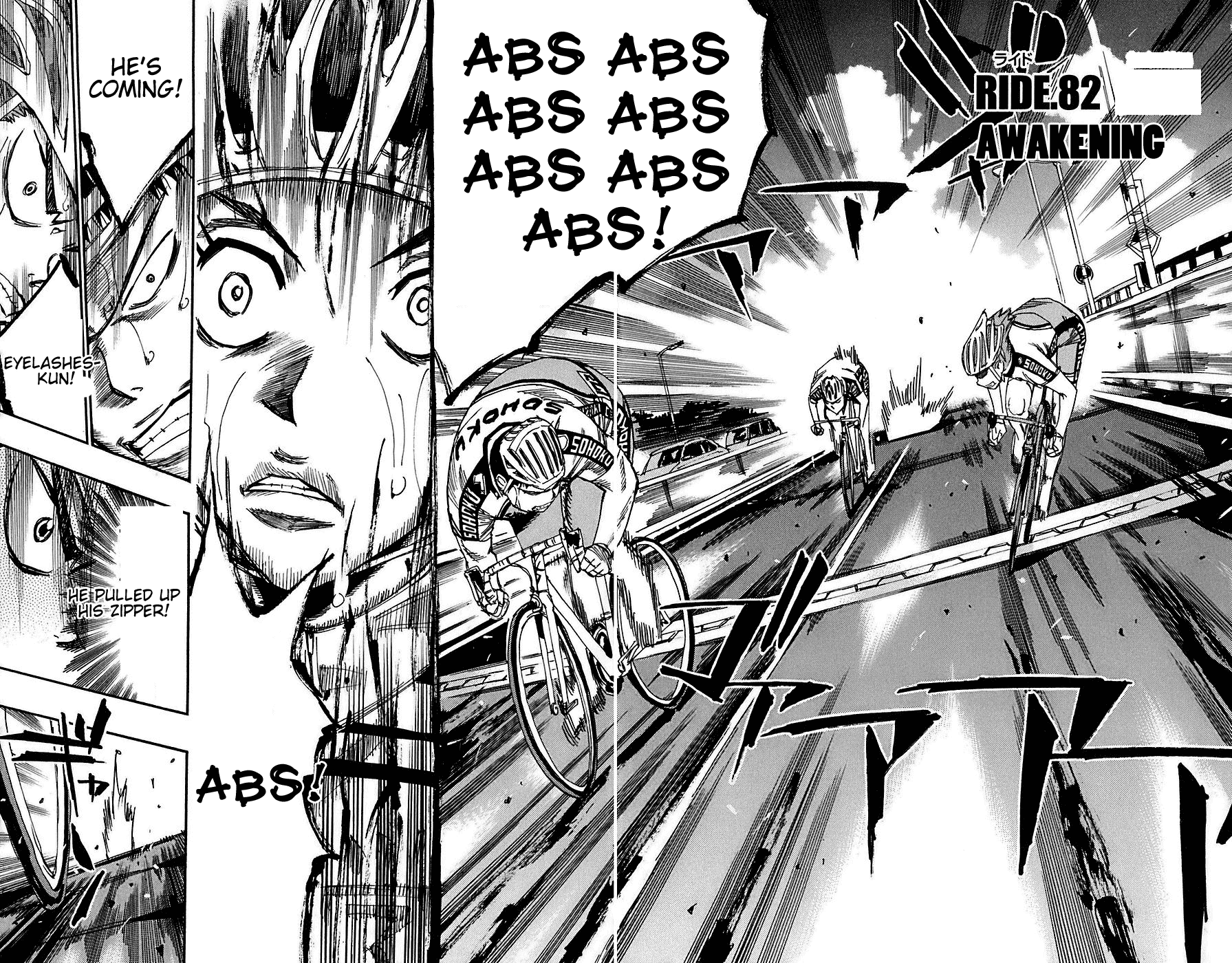 Yowamushi Pedal Chapter 82 page 3 - Chapter 82: Awakening