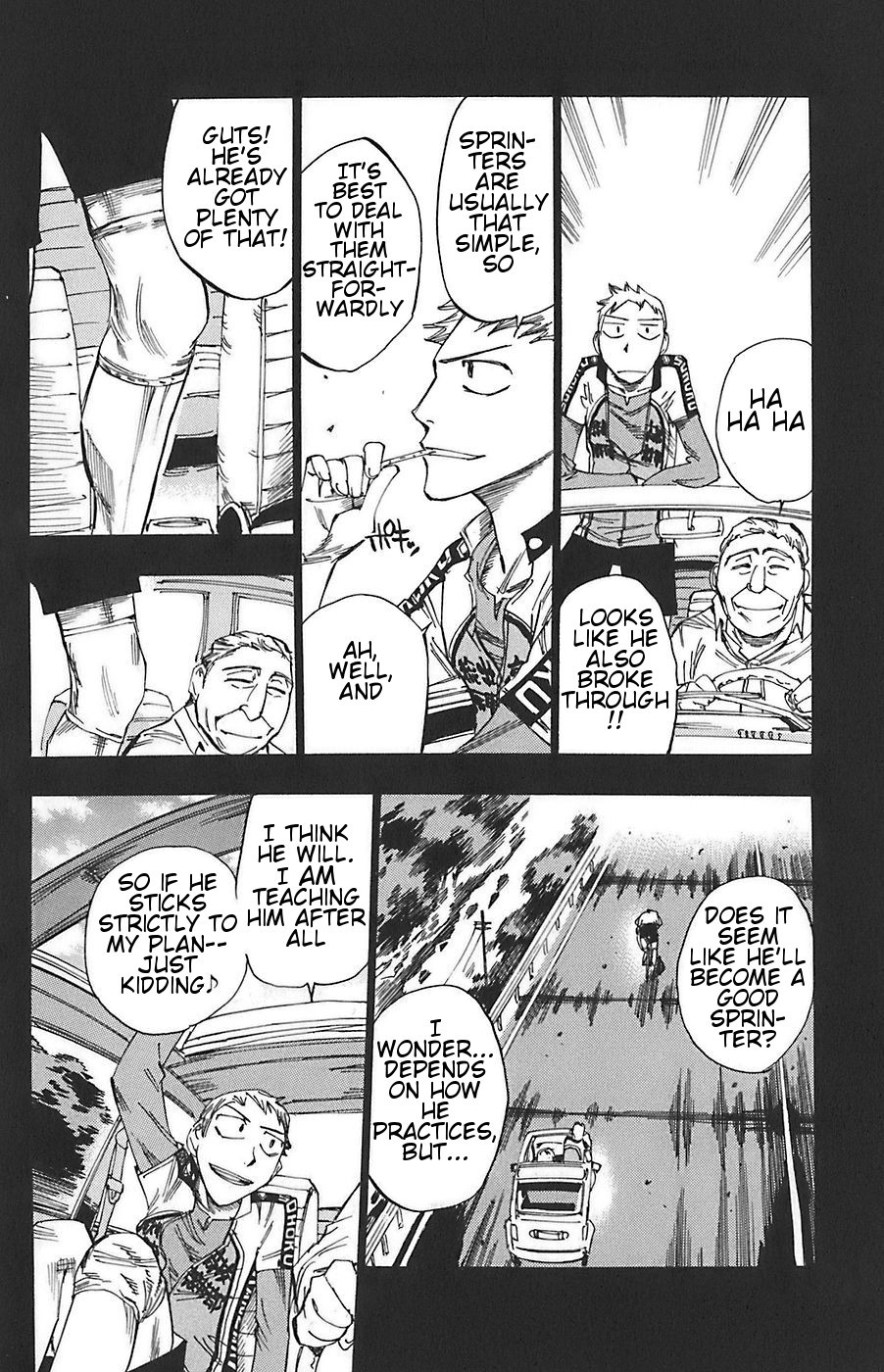 Yowamushi Pedal Chapter 83 page 12 - Chapter 83: Loss