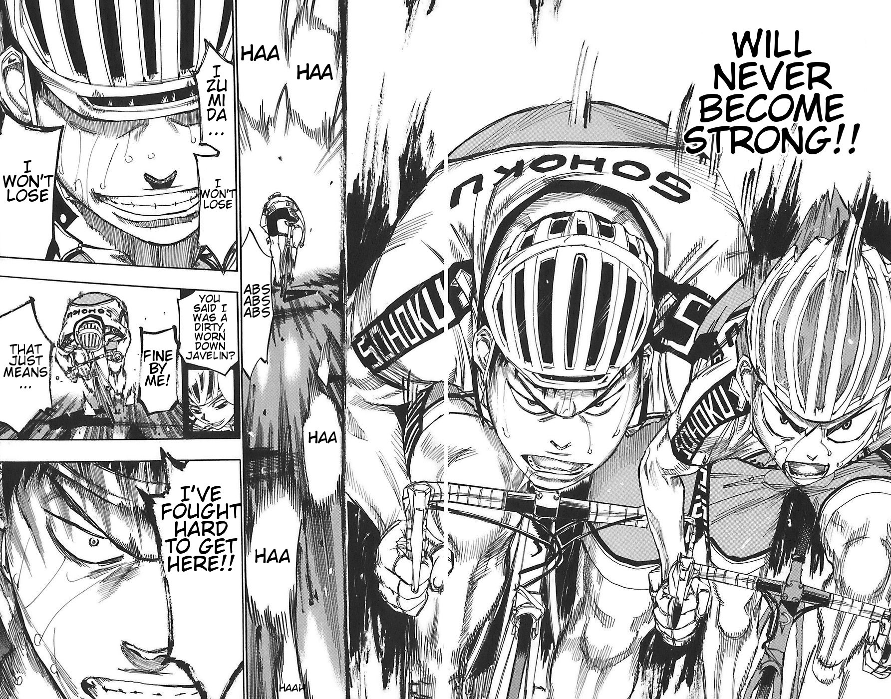 Yowamushi Pedal Chapter 83 page 14 - Chapter 83: Loss
