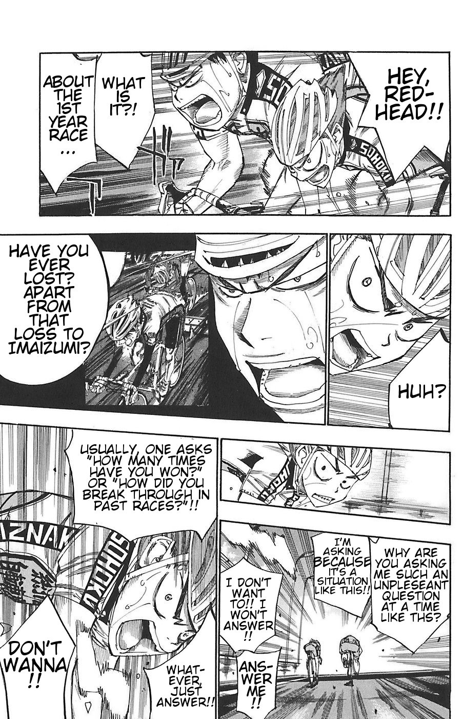 Yowamushi Pedal Chapter 83 page 3 - Chapter 83: Loss