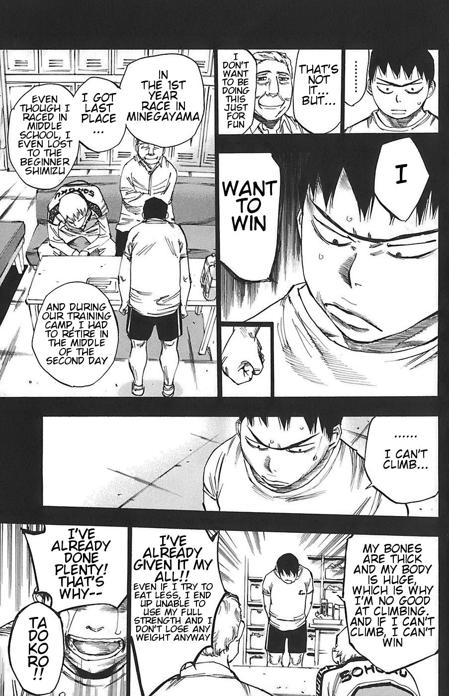Yowamushi Pedal Chapter 83 page 7 - Chapter 83: Loss